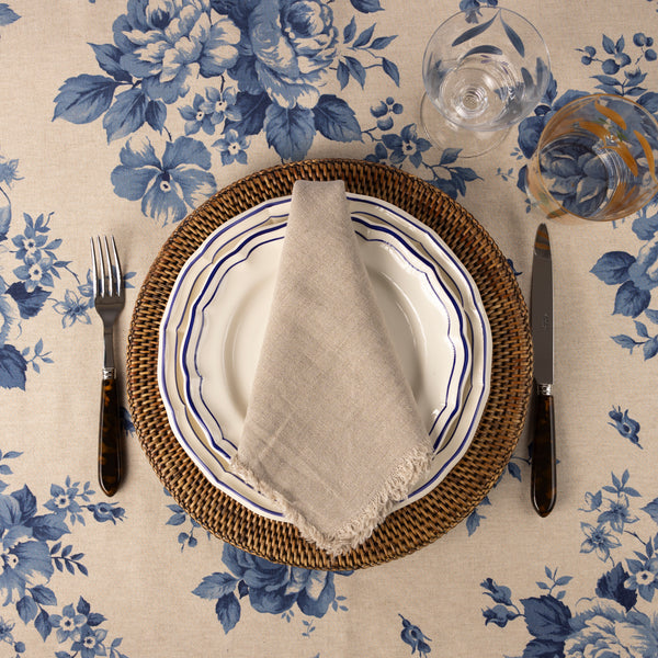 Blue Floral Elise Table Cloth