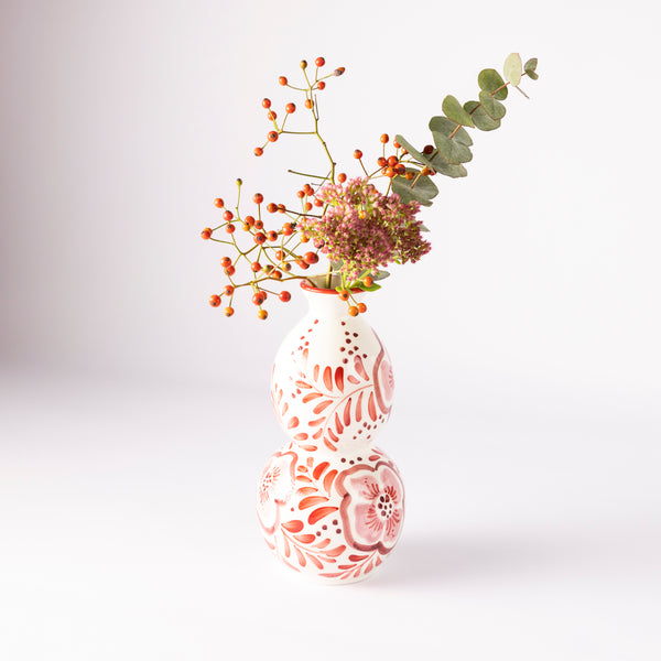 Agatha Hand-Painted Vase