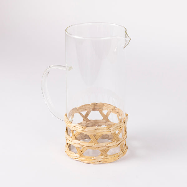 Raffia Water Jug