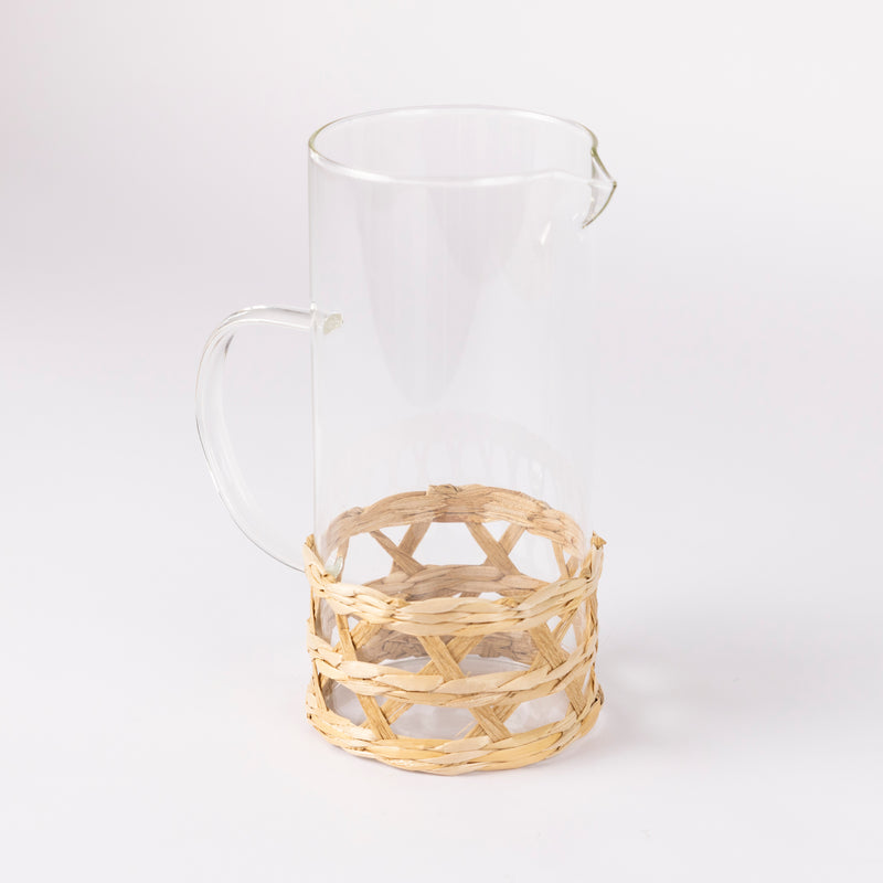 Raffia Water Jug