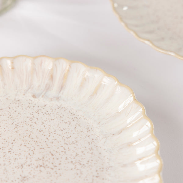 Majorca Sand Beige Salad Plate