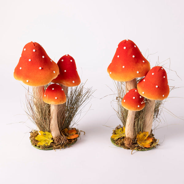 Large Toadstools - set of 2