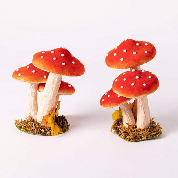 Small Toadstools - set of two