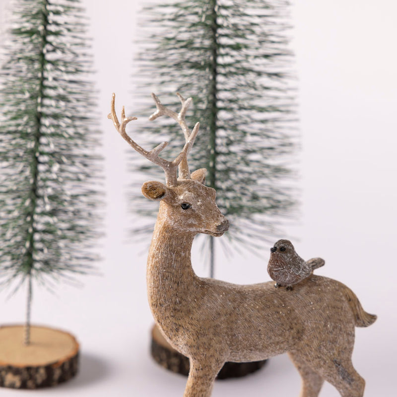 Deer with Bird decoration