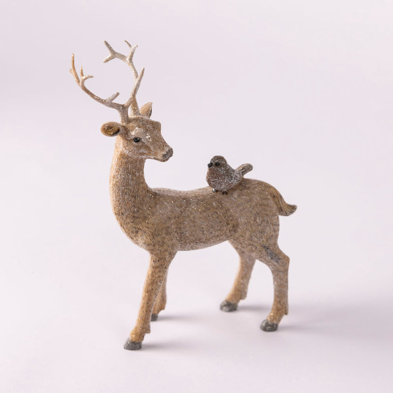 Deer with Bird decoration
