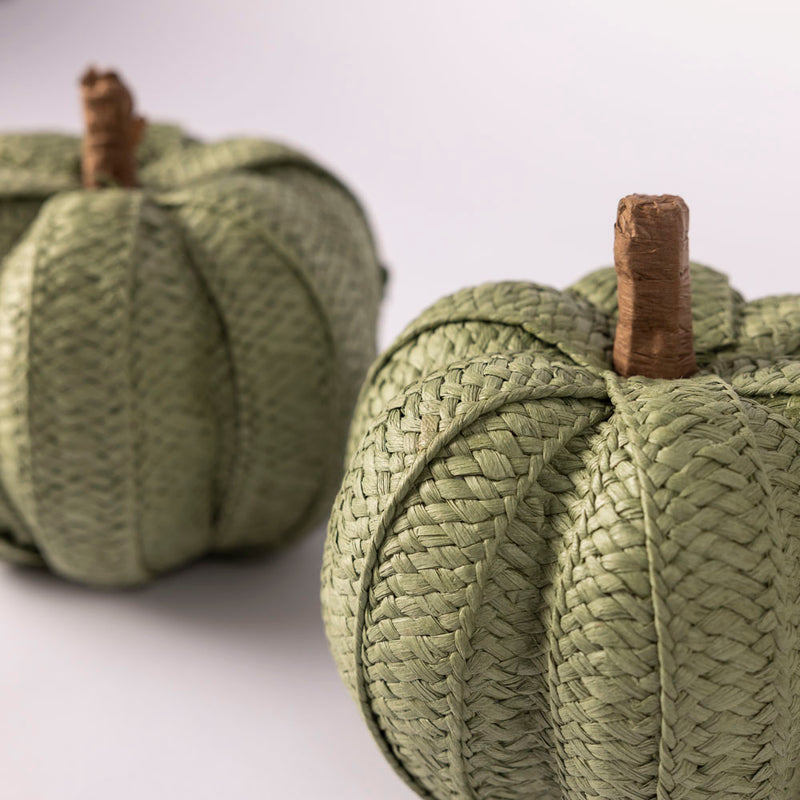 Sage green pumpkin