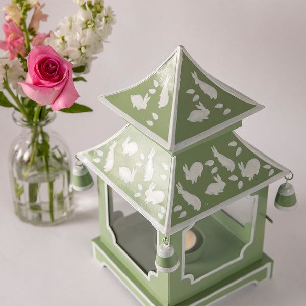 Pagoda Lantern - Bunnies