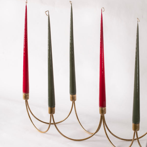 Golden Candle Holder