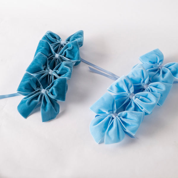 Velvet Napkin Bows - Set of Four