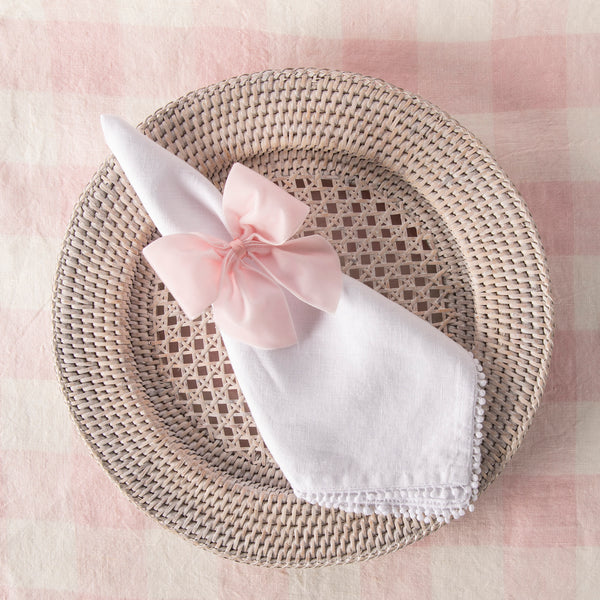 Velvet Napkin Bows - Set of Four