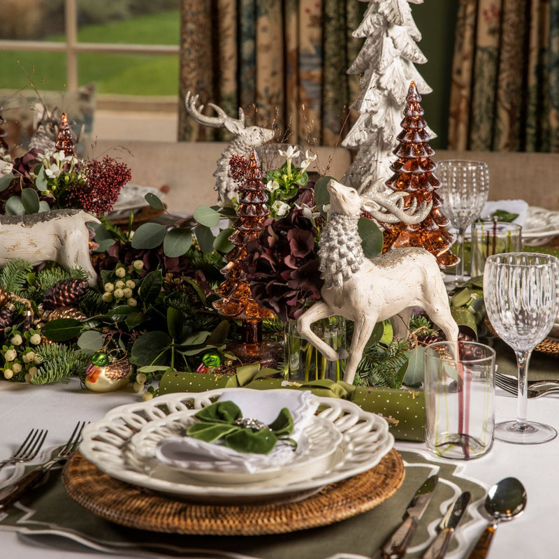 Prancing Glitter Deer