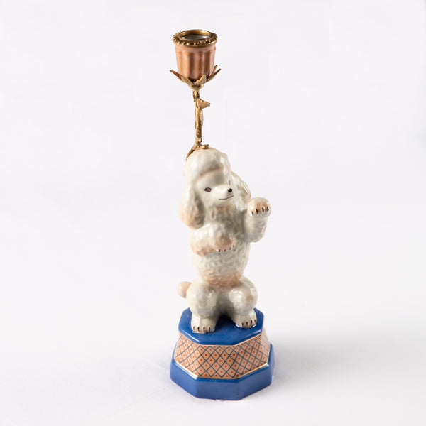 Poodle Candle Holder