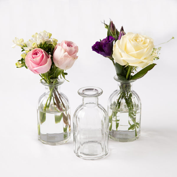 Ripple Flower Bottles - Set of Three