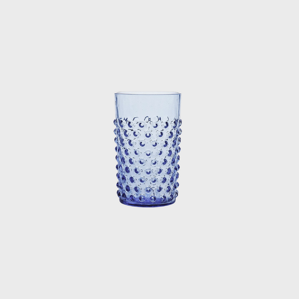 Hobnail Glasses Light Blue - Set of 6