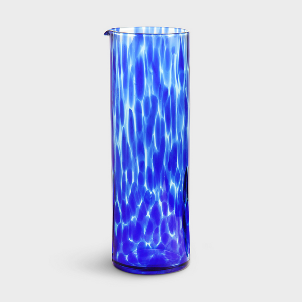 Tortoiseshell Blue Carafe