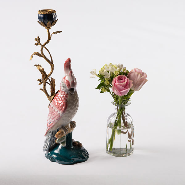 Cockatoo Candle Holder