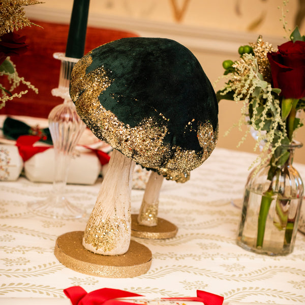 Green Velvet Toadstools