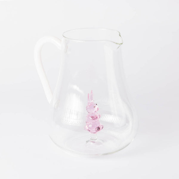 Pink Rabbit Jug