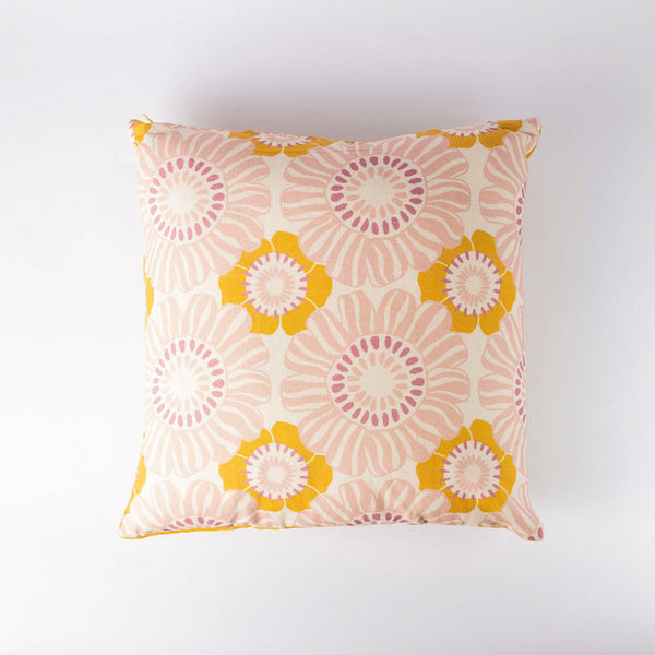 Pop floral cushion