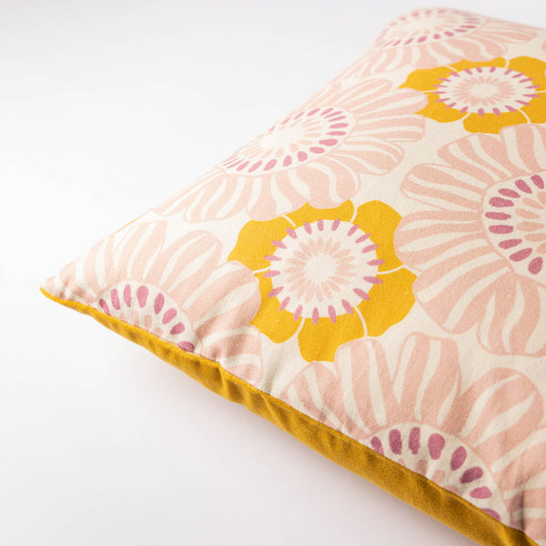 Pop floral cushion