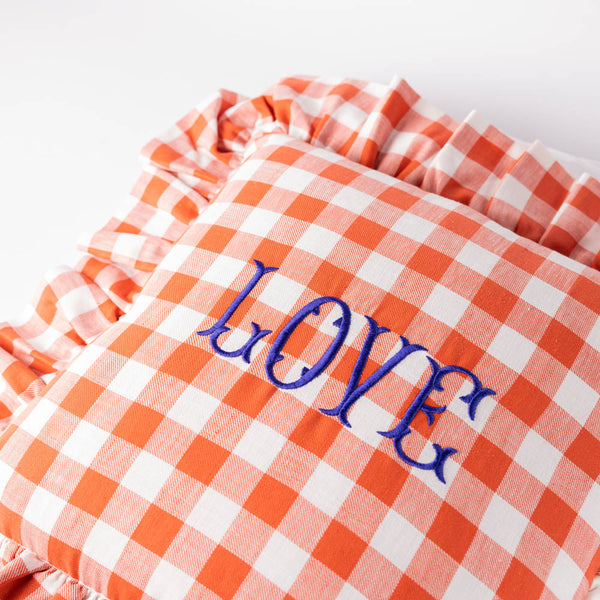 Love Gingham Cushion