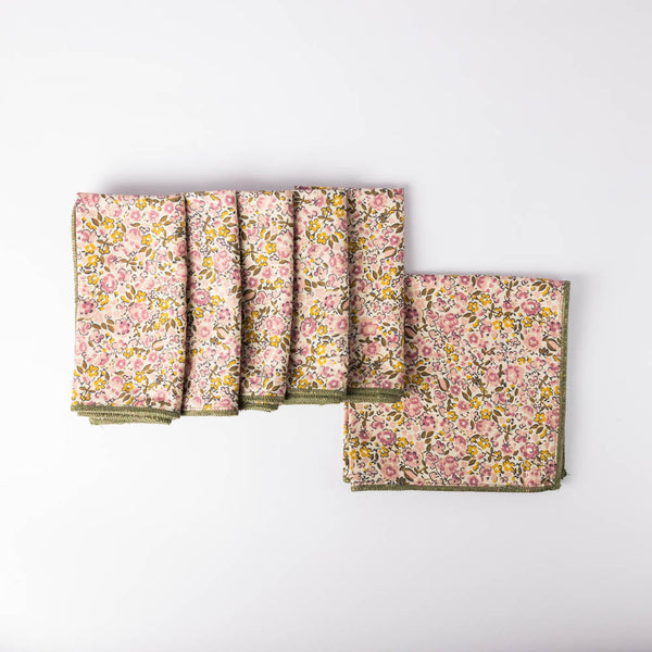 Mini Flower Napkins