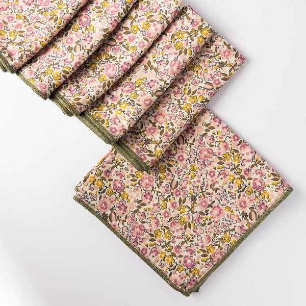Mini Flower Napkins