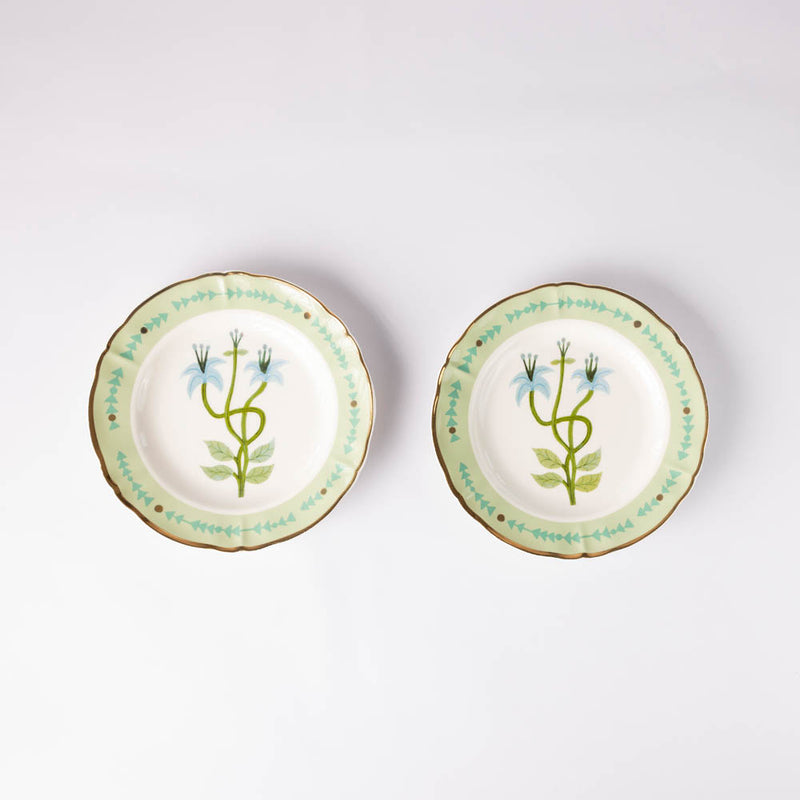 Starter Plate with Floral Design