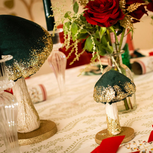 Green Velvet Toadstools