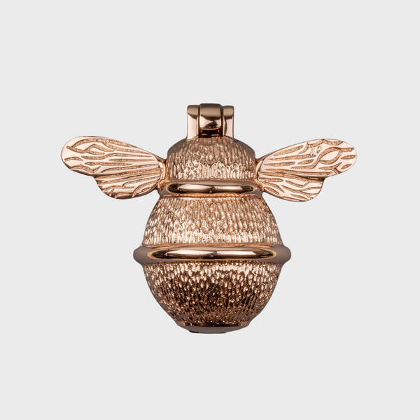 Brass Bee Door Knocker - Rose Gold Finish
