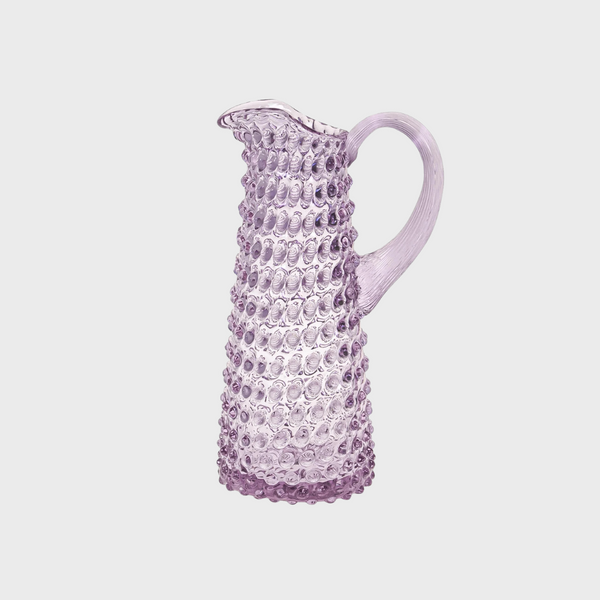 Hobnail Tall Jug Lilac
