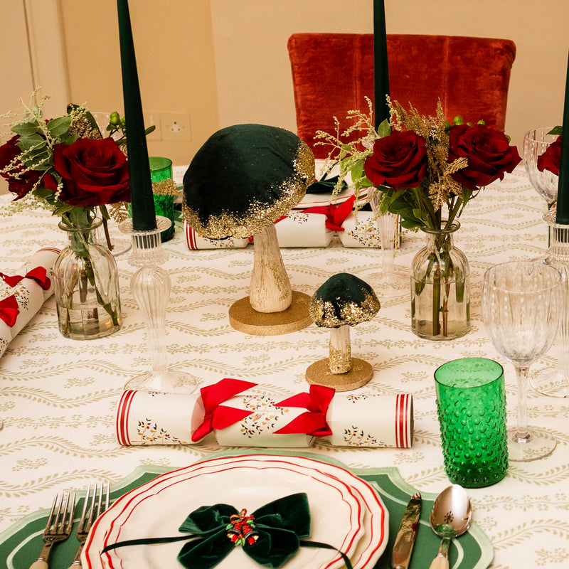 Green Velvet Toadstools