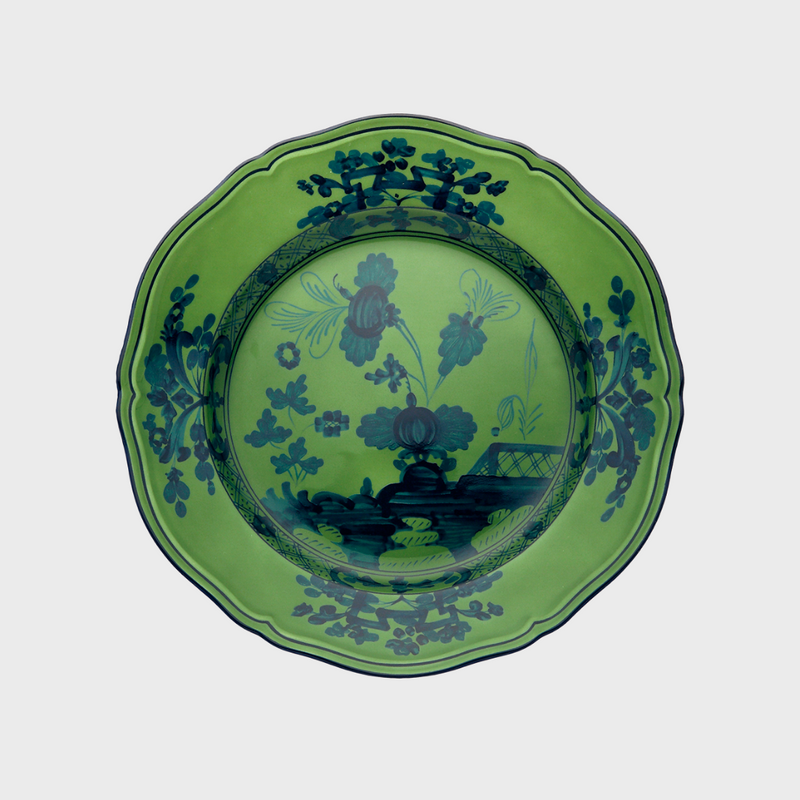 Set of Two Dessert Plates - Oriente Italiano Malachite